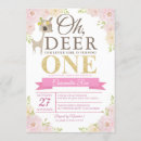 Search for oh deer birthday invitations Woodland