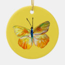 Search for yellow butterflies christmas tree decorations Butterfly