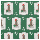 Search for santa fabric Ho ho ho