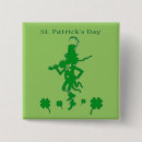 Search for luck square badges Leprechaun