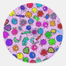 Search for microscopic stickers Virus