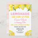 Search for lemonade invitations Summer