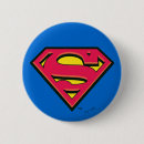 Search for round emblem badges Superman