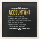 Search for funny accountant coasters Job