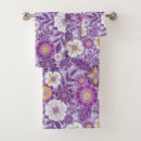 Search for purple bath towels Flora