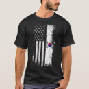 Search for south korean flag tshirts Usa