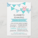 Search for owl baby boy shower invitations Modern