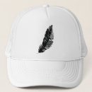 Search for feather hats Hand drawn