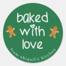 Search for christmas baking stickers Business