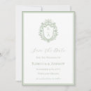 Search for crest save the dates Sage green