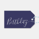 Search for navy blue gift tags Typography