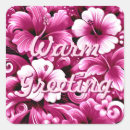 Search for hawaiian flower stickers Tropical