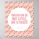 Search for she is fierce posters Typography