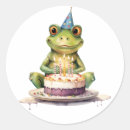 Search for happy frog stickers Birthday party