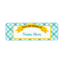 Search for chef return address labels Baking