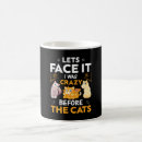 Search for crazy face mugs Cats
