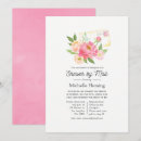 Search for girls bridal shower invitations Pink