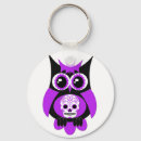 Search for skull purple key rings Halloween