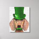 Search for dachshund canvas prints Flower leaves