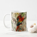 Search for colourful birds mugs Exotic