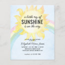 Search for baby shower you are my sunshine Rainbow