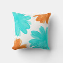 Search for turquoise and orange cushions Simple