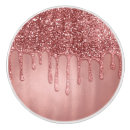 Search for rose gold glitter knobs and pulls Sparkle