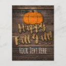 Search for pumpkin greeting invitations Autumn