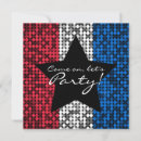 Search for anniversary square invitations Red