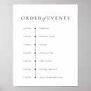Search for order of events wedding programmes Script