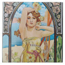 Search for alphonse mucha tiles Trivet