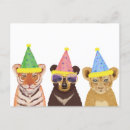 Search for animal birthday cards children