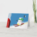 Search for funny skiing christmas cards Xmas