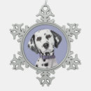Search for black and white spots christmas tree decorations Dalmatian