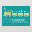 Search for choo choo invitations Children