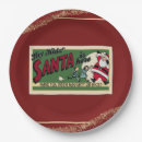 Search for unique christmas paper plates Retro