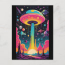 Search for ufos postcards Outer space
