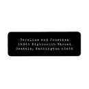 Search for text design return address labels Simple