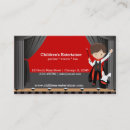Search for entertainment business cards Magic show