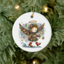 Search for quirky christmas tree decorations Green