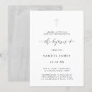 Search for classic christening invitations Minimalist