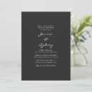 Search for modern script bridal shower invitations Elegant