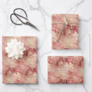 Search for burgundy wrapping paper Damask