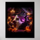 Search for antique witches posters Spooky skeleton