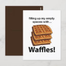 Search for waffles postcards Brunch
