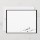 Search for name note cards Calligraphy