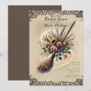 Search for enchanted garden bridal shower invitations Floral