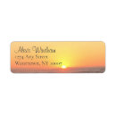 Search for beach sunset return address labels Sunrise