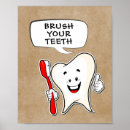 Search for tooth cartoon posters Brush your teeth