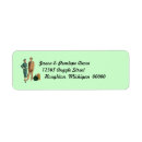 Search for vacation return address labels Vintage